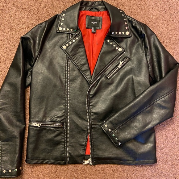 Forever 21 Other - Men’s forever 21 moto jacket size medium